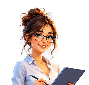 Amélie, assistante d'organisation (illustration)